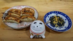 Gyoza at Heianraku in Takayama