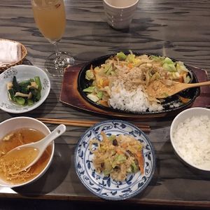 Yaki Miso set (using local Hida Miso)  at Heianraku in Takayama