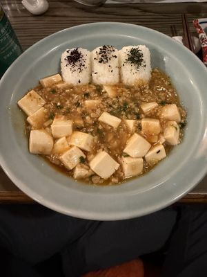 Mapo tofu  at Heianraku in Takayama
