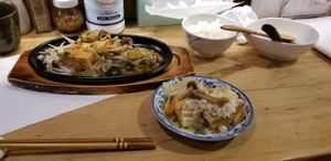 Yaki tofu at Heianraku in Takayama