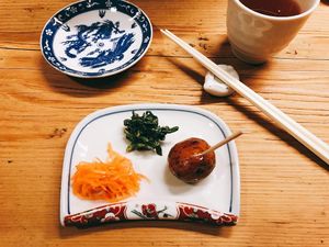 Appetizers  at Heianraku in Takayama