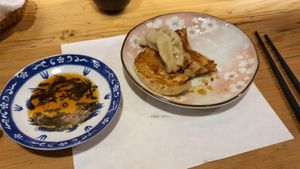 Gyoza at Heianraku in Takayama