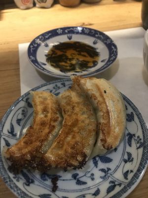 gyoza  at Heianraku in Takayama