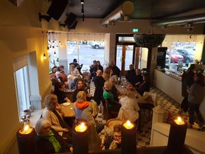 One of the best VEGAN coffee houses in Reykjavík at Valkyrjan Bistro & Bar in Reykjavik