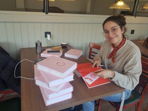 Authors workplace and hangout at Valkyrjan Bistro & Bar in Reykjavik