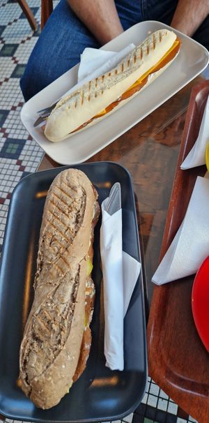 Both delicious at Valkyrjan Bistro & Bar in Reykjavik