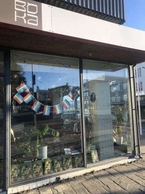 outside   at Valkyrjan Bistro & Bar in Reykjavik