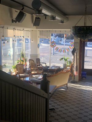 interior  at Valkyrjan Bistro & Bar in Reykjavik