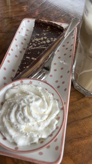 Chocolate cake   at Valkyrjan Bistro & Bar in Reykjavik