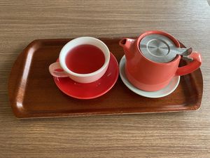 Happy te  at Valkyrjan Bistro & Bar in Reykjavik