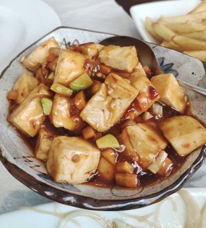 Tofu at Asia Restaurant in Roses