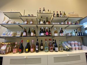 Vegan wines   at Cosmos Grocery Cafe in Seoul