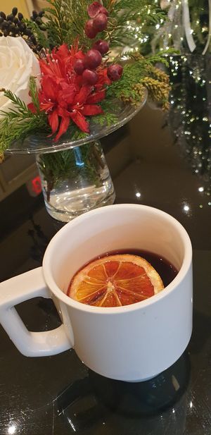 Mulled wine at Cosmos Grocery Cafe in Seoul