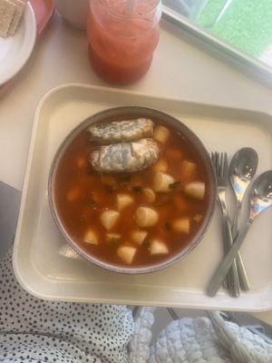 teokkboki  at Cosmos Grocery Cafe in Seoul