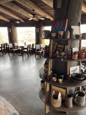 Interior  at Kiva Koffeehouse in Escalante