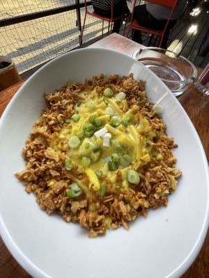 Mac and cheese  at EmmaPea Vegan Food and Bar in Berlin