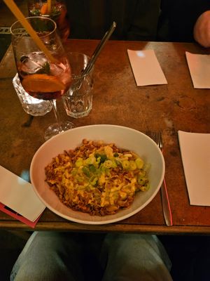 Mac&Cheese at EmmaPea Vegan Food and Bar in Berlin