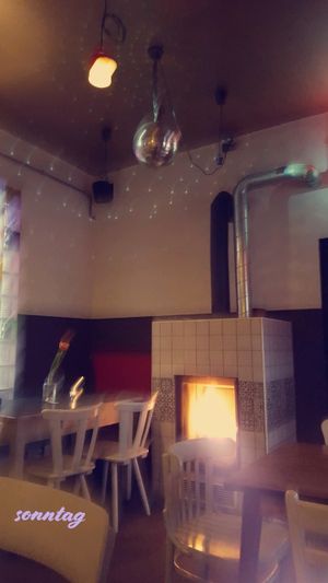 lovely atmosphere at EmmaPea Vegan Food and Bar in Berlin