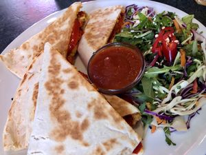 garlic free dish (not on menu) at EmmaPea Vegan Food and Bar in Berlin