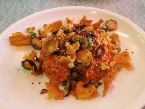 Tomato Risotto at EmmaPea Vegan Food and Bar in Berlin