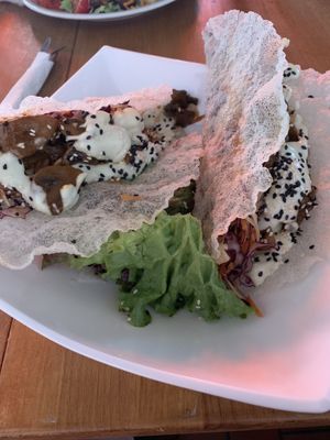 Tacos at EmmaPea Vegan Food and Bar in Berlin