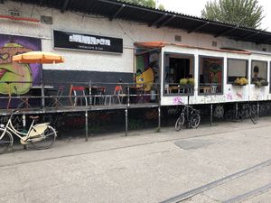 Frontage  at EmmaPea Vegan Food and Bar in Berlin