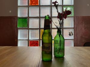 inside at EmmaPea Vegan Food and Bar in Berlin