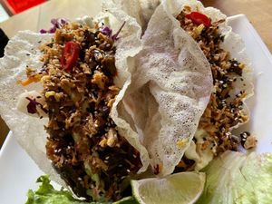 tacos at EmmaPea Vegan Food and Bar in Berlin