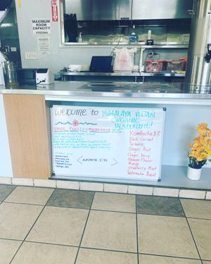   at Himalaya Vegan in Sacramento