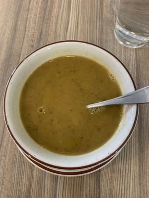 Soup of the day!   at Himalaya Vegan in Sacramento
