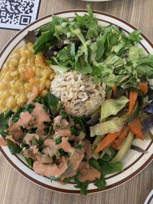 Full dinner!   at Himalaya Vegan in Sacramento