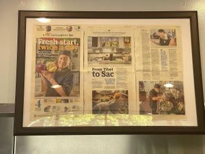   at Himalaya Vegan in Sacramento