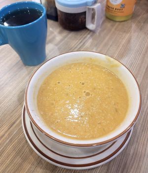 Soup at Himalaya Vegan in Sacramento