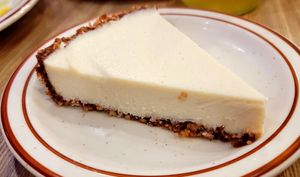 Coconut pie  #Veganuary at Himalaya Vegan in Sacramento