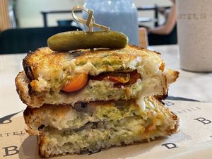 Grilled vegan oh sweet tomato, 250 baht  at Bartels in Bangkok