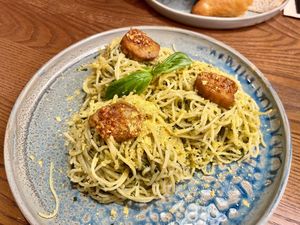 Pasta Pesto (large portion!)  at CHAYFOOD in Hanoi