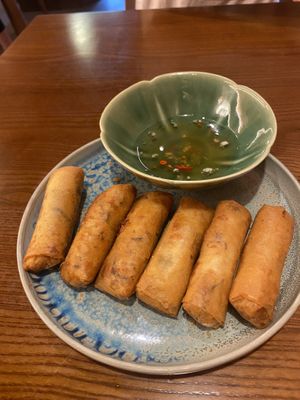 Fries spring rolls  at CHAYFOOD in Hanoi