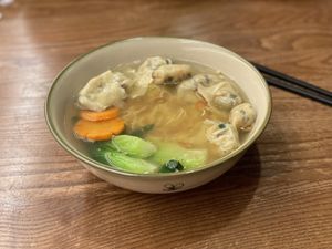 Hoanh Thanh noodle soup - Chay Food & Dessert, Hanoi  at CHAYFOOD in Hanoi