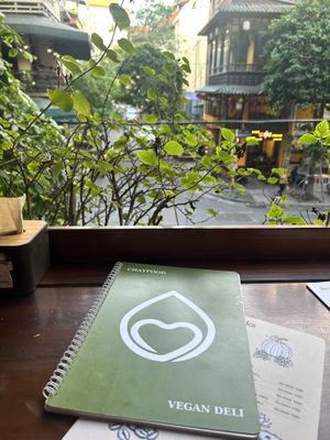 View from the balcony  at CHAYFOOD in Hanoi