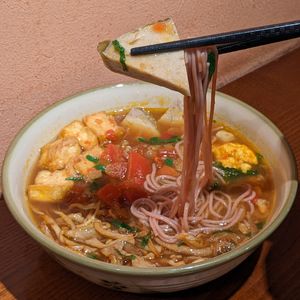 Vegan Hanoi-Style Bun Rieu at CHAYFOOD in Hanoi