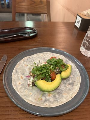 Burrito (bit too salty)  at CHAYFOOD in Hanoi