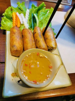 Frittierte Rollen at CHAYFOOD in Hanoi