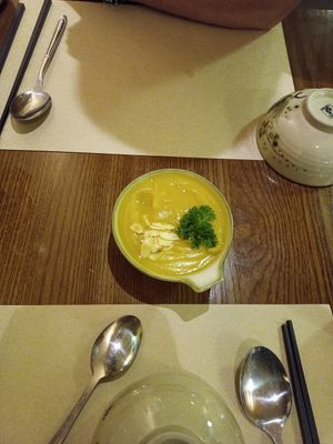 Kürbissuppe at CHAYFOOD in Hanoi
