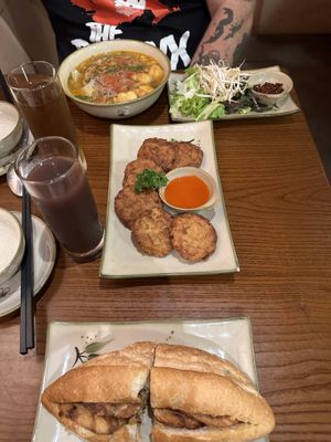 Bun Rieu Hà Nội (top of image)  at CHAYFOOD in Hanoi