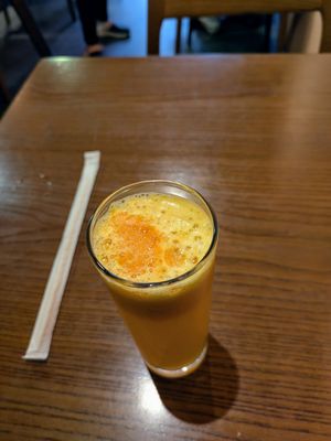 Carrot and Apple Juice at CHAYFOOD in Hanoi