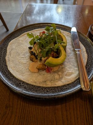 Vegan Burrito at CHAYFOOD in Hanoi