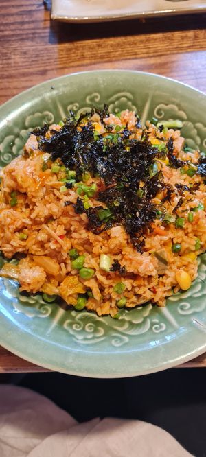 Kimchi fried rice (needed more flavour!) at CHAYFOOD in Hanoi