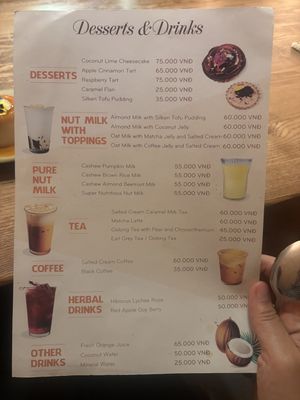 Additional new items 🥳  at CHAYFOOD in Hanoi