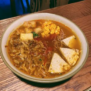 Meaty noodle soupp  at CHAYFOOD in Hanoi