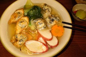 Wonton soup at CHAYFOOD in Hanoi